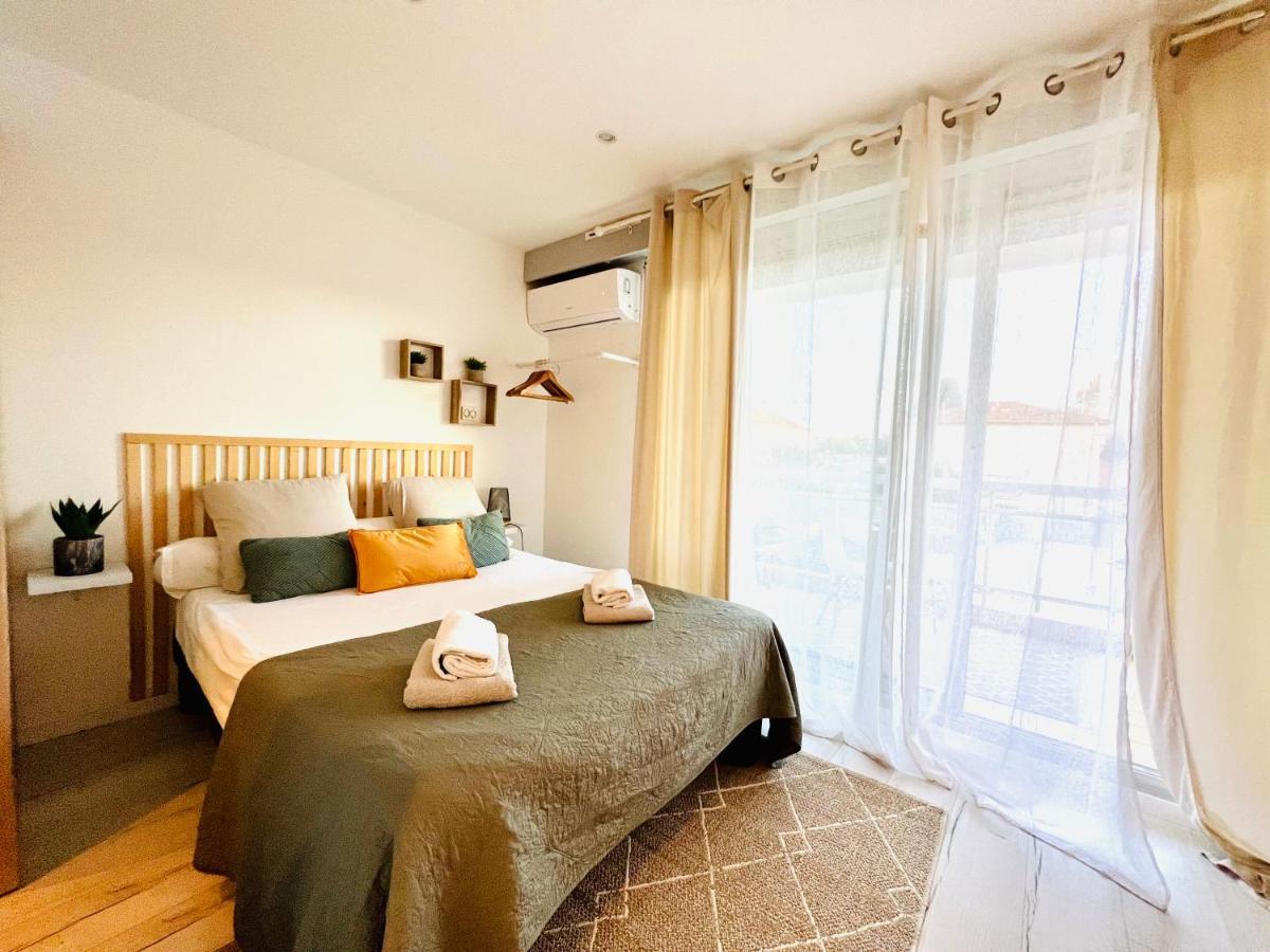 Les Palmiers - Appartement Avec Piscine Proche Plages - Wifi Et Clim Antibes Ngoại thất bức ảnh