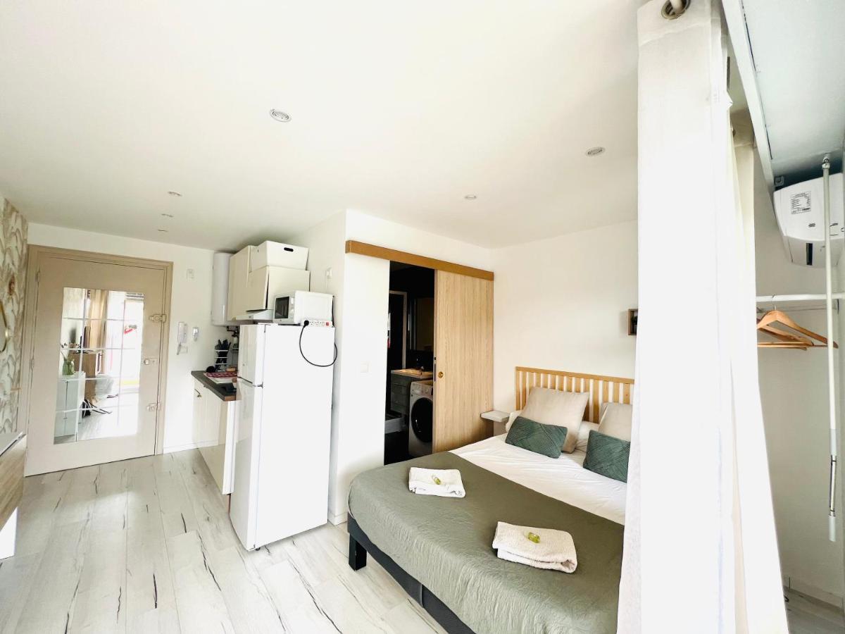 Les Palmiers - Appartement Avec Piscine Proche Plages - Wifi Et Clim Antibes Ngoại thất bức ảnh